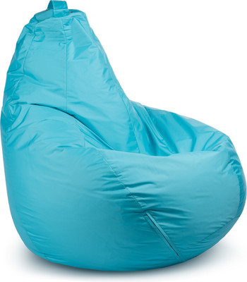 Бескаркасное кресло Mio Tesoro Груша XXL / GF-130x85-NEB (небесный)