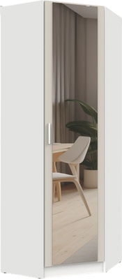 Шкаф Интермебель Марсель 1 зеркало / МР-11 (кашемир)