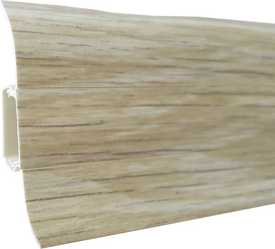 Плинтус LinePlast ПВХ 58мм L066 (2.2м, мовингу)
