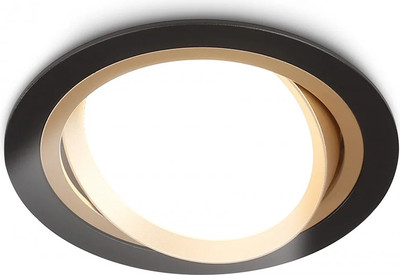 Точечный светильник Ambrella TN51914 BK/GD (черный/золото)