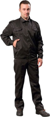 Комплект рабочей одежды Вектор Дозор (р.48-50, 158-164, черный)