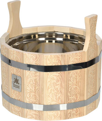 Ушат Банные Штучки Цветы / 32821 (9л)