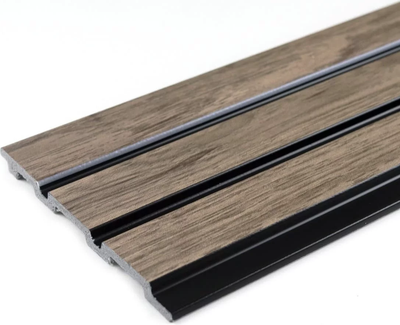 Реечная панель Grace ПВХ 3D RAIL Мербау (2700х120х10мм)