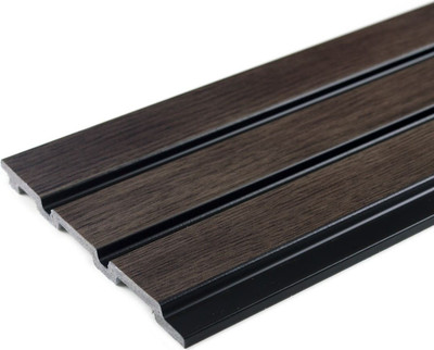 Реечная панель Grace ПВХ 3D RAIL Дуб рустикальный (2700х120х10мм)