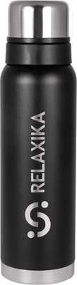 Термос для напитков Relaxika 103 (1.6л, черный)