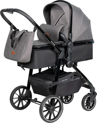 Детская универсальная коляска Costa Explorer / Exp-2 (серый)