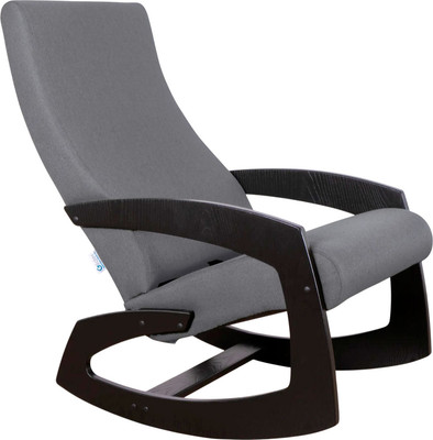 Кресло-качалка Glider Гелакси М (темно-серый/венге)