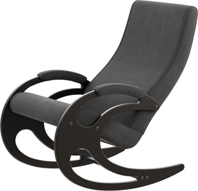 Кресло-качалка Glider Риверо М (темно-серый/венге)