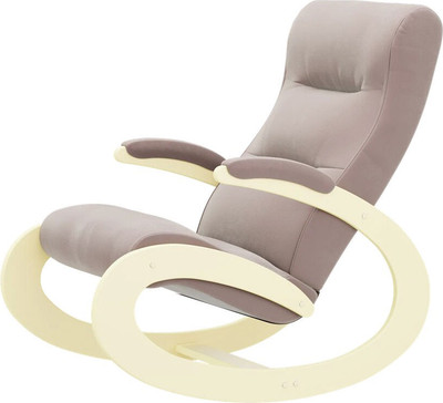 Кресло-качалка Glider Экси (темно-розовый/дуб шампань)