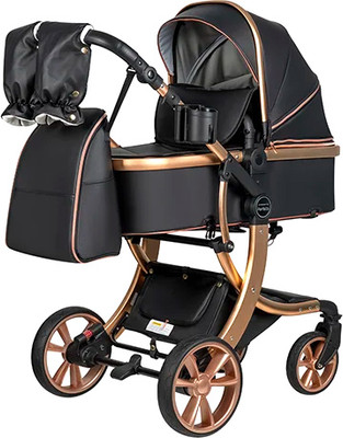 Детская универсальная коляска Aimile Adventurer / ADV-4 (черный)