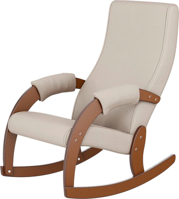 Кресло-качалка Glider Модель 67М (бежевый/орех антик)