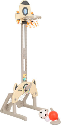 Баскетбол детский Pituso Space Rocket / UN-0701-white (молочный)