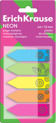 Стикеры канцелярские Erich Krause Neon / 63663