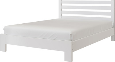 Полуторная кровать Bravo Мебель Вероника 120x200 (белый античный)