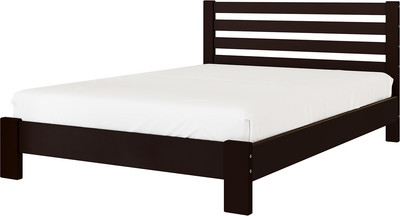 Полуторная кровать Bravo Мебель Вероника 120x200 (орех темный)