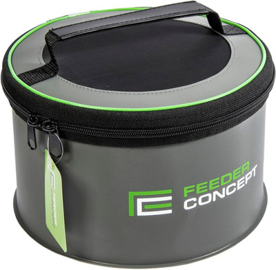 Ведро рыболовное Feeder Concept Eva Maggot Set / FC118B (7л)