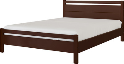 Двуспальная кровать Bravo Мебель Вероника-1 160x200 (орех)