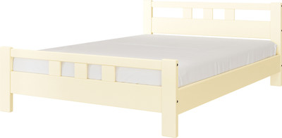 Полуторная кровать Bravo Мебель Вероника-2 120x200 (слоновая кость)