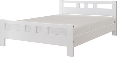 Двуспальная кровать Bravo Мебель Вероника-2 160x200 (белый античный)