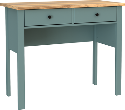 Туалетный столик Mio Tesoro Сага 92x45 2.08.06.170.16 (темно-бирюзовый/ясень)