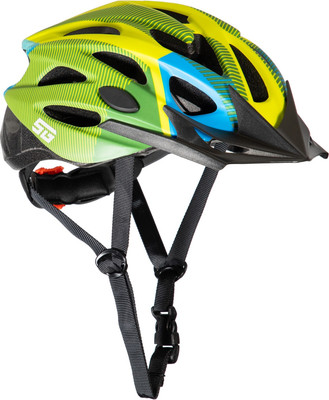 Защитный шлем STG MV29-A / Х126528 (S, салатовый/синий/черный)