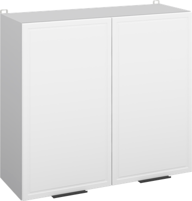 Шкаф навесной для кухни Arvento Корнелия Флок-плюс ВШ80с без сушки (белый софт)