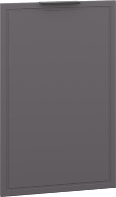 Декоративная панель для посудомоечной машины Arvento Флок 45см (графит софт)