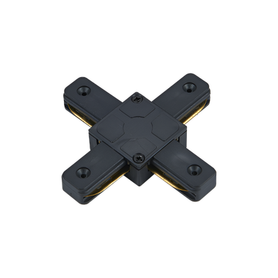 Коннектор для шинопровода INhome X-тип XSB-BL / 4690612060507