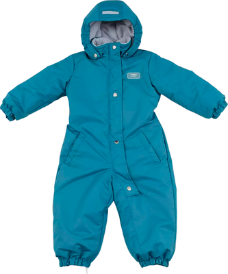 Комбинезон прогулочный детский MOWbaby Eskimo / 158/14-80 (р.80, аквамарин)