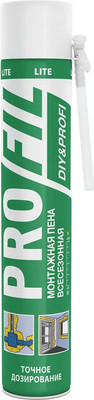 Пена монтажная Soudal Profil Lite всесезонная (625мл)