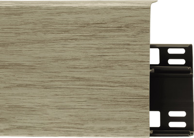 Плинтус LinePlast 100мм LB014+LK002 (павловния)