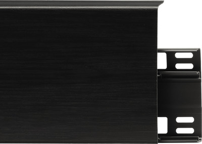 Плинтус LinePlast 100мм LB018+LK002 (секвойя черная)