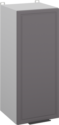 Шкаф навесной для кухни Arvento Корнелия Флок-плюс ВШ30 (графит софт)