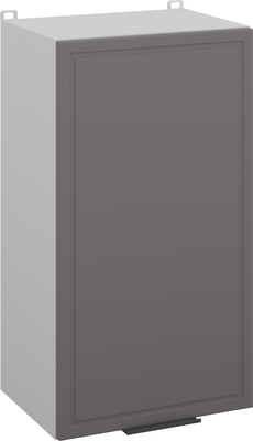 Шкаф навесной для кухни Arvento Корнелия Флок-плюс ВШ40 (графит софт)