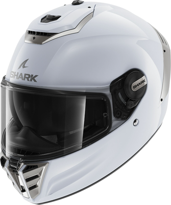 Мотошлем Shark Helmets Spartan Rs Blank (р. XL, белый/серебристый)
