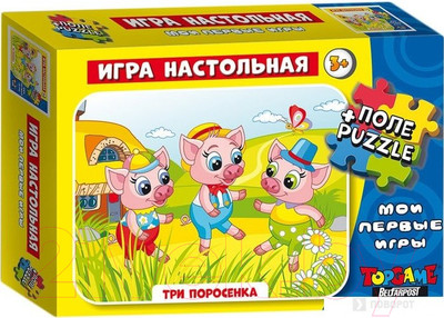 Настольная игра Topgame Три поросенка / 01372