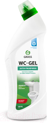 Чистящее средство для ванной комнаты Grass WC Gel / 125437 (1л)