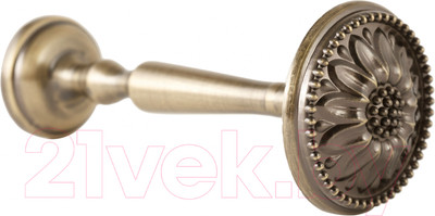 Держатель для штор АС ФОРОС Флор (антик)