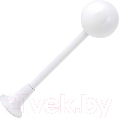 Держатель для штор АС ФОРОС Шар (белый)