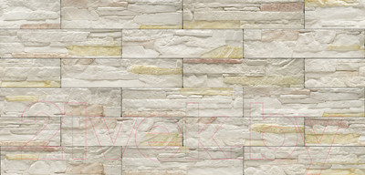 Декоративный камень гипсовый Stone Mill Сланец Рифейский ПГД-1-Л 0201 (слоновая кость)