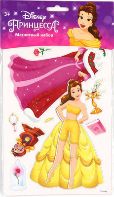Развивающий игровой набор Disney Магнитный. Принцессы Дисней. Белль / 10383548