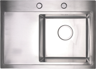 Мойка кухонная STELLAR Decor S6550S-R-D (сатин)