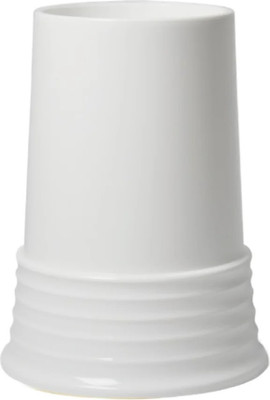 Ваза садовая Szemikowie Cmentarny Znicz / SZ-X103 (белый)