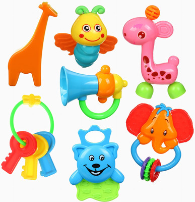 Набор погремушек Крошка Я 10779166 (7шт)