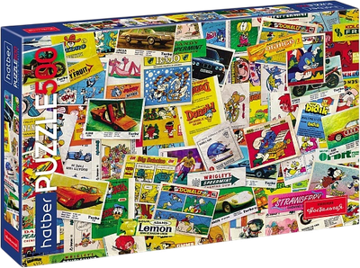 Пазл Hatber Premium Ностальгия Жвачка СССР / 500ПЗ2_30270 (500эл)