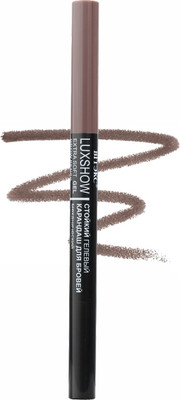 Карандаш для бровей Витэкс Luxshow Стойкий гелевый тон 01 тауп