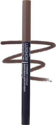 Карандаш для бровей Витэкс Luxshow Стойкий гелевый тон 03 эспрессо