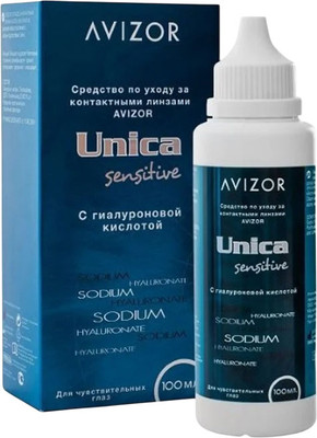 Раствор для линз Avizor Unica Sensitive (100мл)