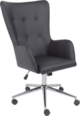 Кресло офисное AksHome Bella XL chrome (Pegasso черный)