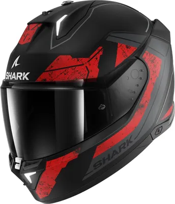 Мотошлем Shark Helmets Skwal i3 Rhad (р. L, черный матовый/красный)